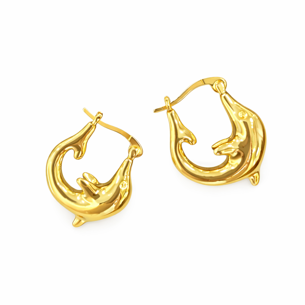 Dolphin earrings