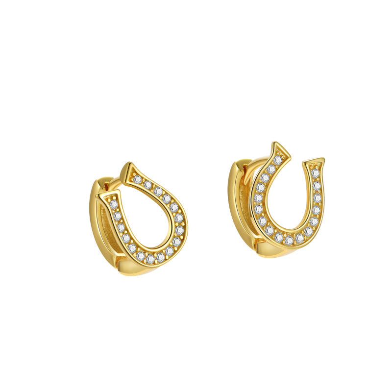 Horseshoe earrings